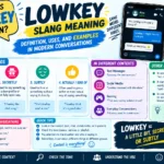 Lowkey Slang Meaning: Definition, Uses, and Examples in Modern Conversations