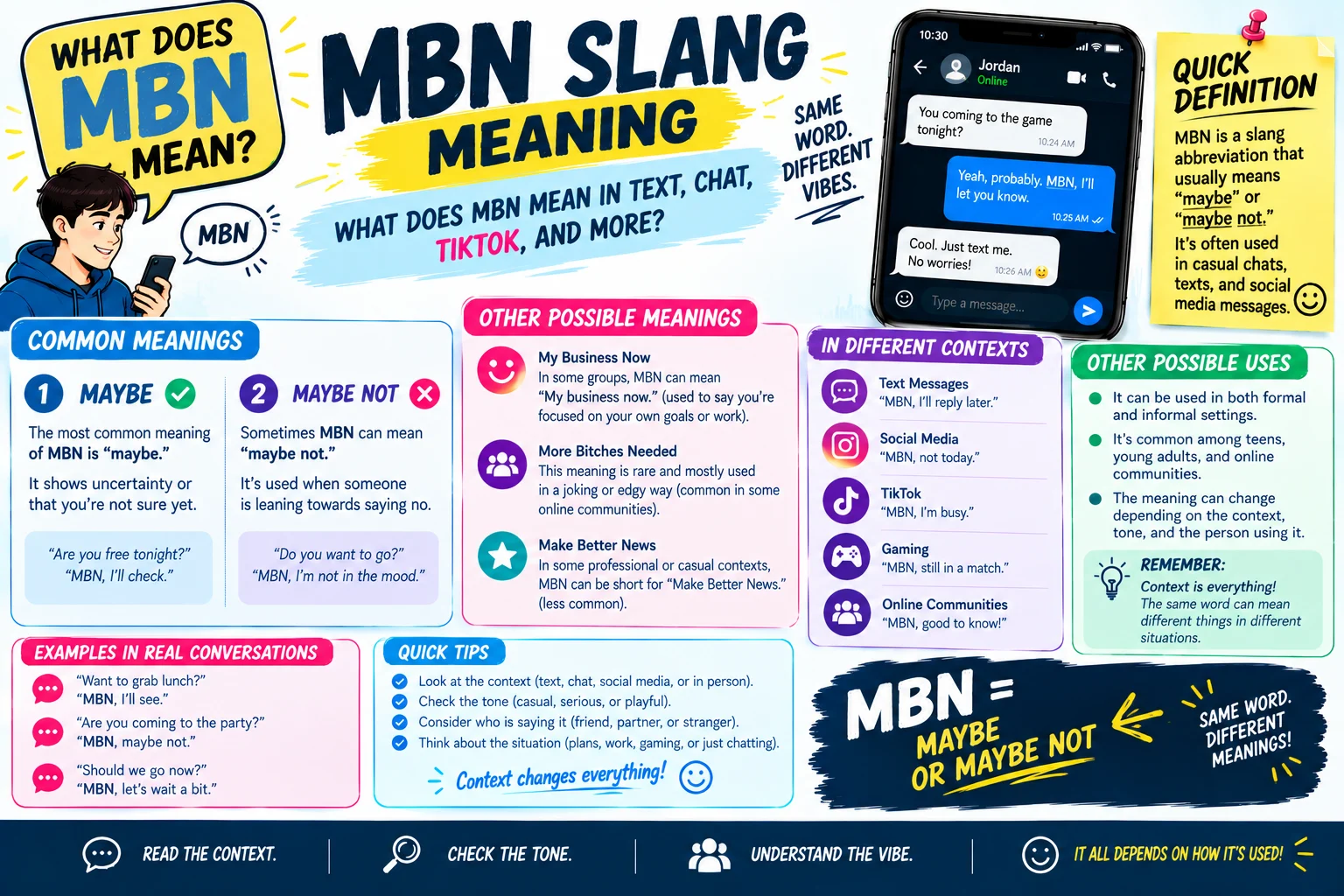 MBN Slang Meaning: What Does MBN Mean in Text, Chat, TikTok, and More?