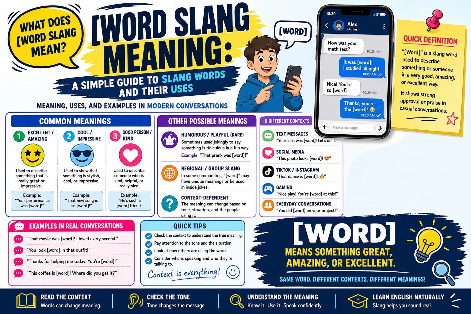 Word Slang Meaning: A Simple Guide to Slang Words and Their Uses