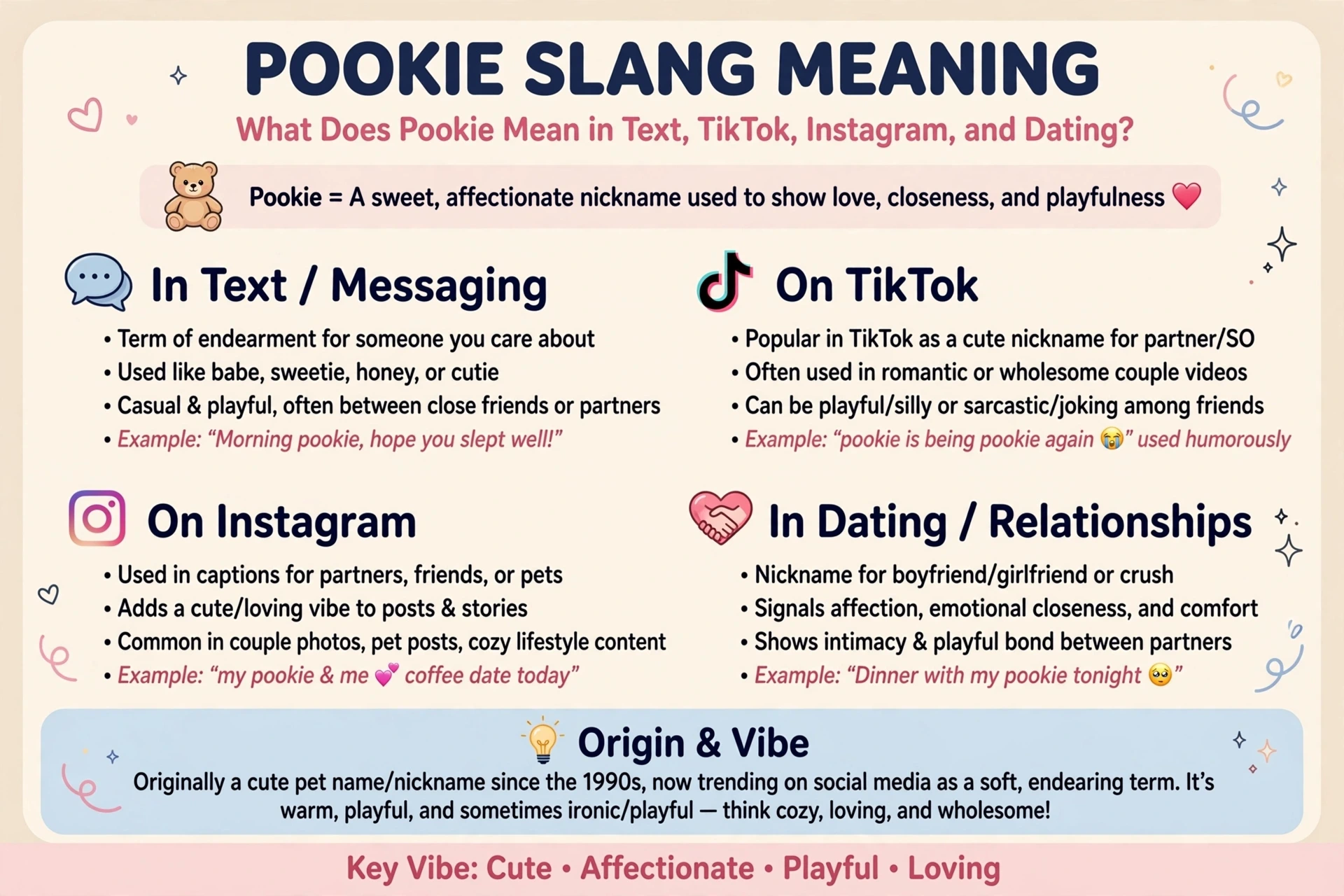 Pookie Slang Meaning: What Does Pookie Mean in Text, TikTok, Instagram, and Dating?